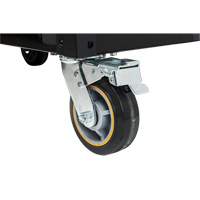 Powered Tool Cart, 11 Drawers, 42-1/2" W x 24-7/16" D x 41" H, Black/Orange Cam Industrial