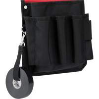 Utility Pouch, Multiple Tool Holder, Nylon, 9 Pockets Cam Industrial