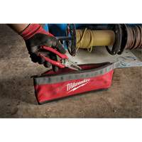 Multi-Size Zipper Pouches - Set of 3, Canvas, 3 Pockets, Black/Red Cam Industrial