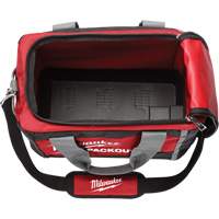 Packout Tool Bag, Ballistic Nylon, 2 Pockets, Black/Red Cam Industrial