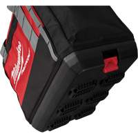 Packout Tool Bag, Ballistic Nylon, 2 Pockets, Black/Red Cam Industrial