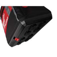 Packout Tool Bag, Ballistic Nylon, 8 Pockets, Black/Red Cam Industrial