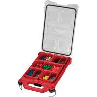 Packout Compact Low-Profile Organizer, 16-2/5" x 9-3/4" x 2-1/2", Black/Red Cam Industrial