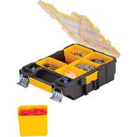 Organisateur de format moyen PRO, 4-1/2" la x 10-1/4" p x 13-3/5" h, Noir/Jaune Cam Industrial