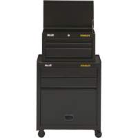 100 Series Tool Chest & Cabinet, 5 Drawers, 26-1/2" W x 14" D x 43-1/2" H, Black Cam Industrial