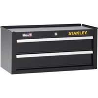 300 Series Middle Tool Chest, 26" W, 2 Drawers, Black Cam Industrial