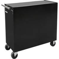Industrial Tool Cart, 11 Drawers, 41" W x 18-3/4" D x 39-1/3" H, Black Cam Industrial