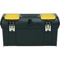 2000 Series Tool Box with Tray, 24" W x 11-1/4" D x 11" H, Black/Yellow Cam Industrial