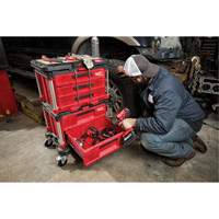 Boîte &agrave; outils avec 2 tiroirs Packout, 16-1/3" x 14-1/3" x 22-1/5", Rouge Cam Industrial