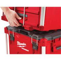 Boîte &agrave; outils avec 3 tiroirs Packout, 16-1/3" x 14-1/3" x 22-1/5", Noir/Rouge Cam Industrial