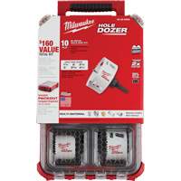 Packout Hole Dozer Hole Saw Kit, 10 Pieces Cam Industrial