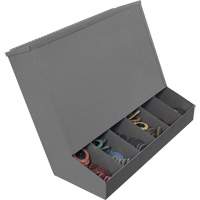 Distributeur aliment&eacute; par gravit&eacute; avec couvercle Cam Industrial