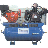 Industrial Series Air Compressors - Engine Compressors, 25 Gal. (30 US Gal) Cam Industrial