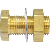 Anchor Coupling, Brass, 3/8" Dia. Cam Industrial