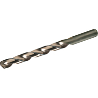 Split Point Jobber Length Drill Bits, Cobalt, #60, 1-5/8" L, 11/16" Flute, 135° Point Angle Cam Industrial