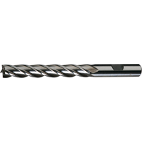 Finisseurs de coupe &agrave; embout centr&eacute; carr&eacute; simple, 1/8" dia., 4 cannelures, Cobalt Cam Industrial