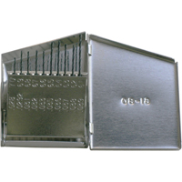 Drill Sets, 20 Pieces, High Speed Steel Cam Industrial