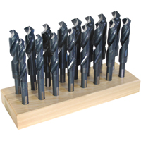 Drill Sets, 16 Pieces, High Speed Steel Cam Industrial