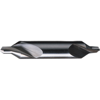 Bright Finish Combined Drill & Countersink, #0, High Speed Steel Cam Industrial