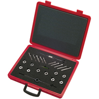 Tap & Die Sets with Production Hand Taps and Carbon Steel Round Adjustable Dies, 20 Pieces Cam Industrial