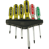 Jumbo Handle Screwdriver Set, 6 Cam Industrial