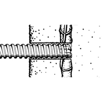 Rotary Rebar Cutters, 3/8", SDS-Plus Shank, Carbide Cam Industrial