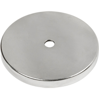 Low Profile Cup Magnets, 2.03" Dia., 47.5 lbs. Pull Cam Industrial