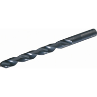 Split Point Jobber Length Drill Bits, High Speed Steel, #60, 1-5/8" L, 11/16" Flute, 135° Point Angle Cam Industrial