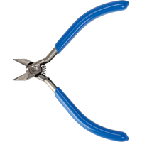 Midget Tapered Nose Diagonal Cutters, 4-1/4" L Cam Industrial