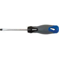 Slot Mechanic's Screwdriver, 1/4" Tip, Round Cam Industrial