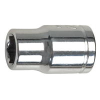 SAE Socket, 1/4", 3/8" Drive, 6 Points Cam Industrial