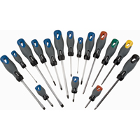 Screwdriver Set, 16 Pcs. Cam Industrial