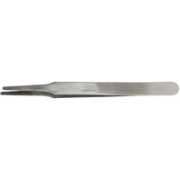 Tweezers - Flat Round Tips, Straight - 4.75" (120 mm) Cam Industrial