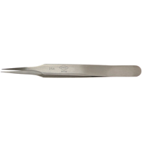 Tweezers - Pointed Tip, Straight Relieved Cam Industrial