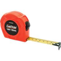 L600N Series Power Return Tape Measure, 3/4" x 16'/5 m, Imperial & Metric Graduations Cam Industrial