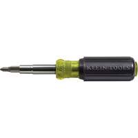 11-in-1  Multi-Bit Screwdriver/Nut Driver, 5/16"/1/4"/3/8" Drive, 7-1/4" L, Non Magnetic Cam Industrial