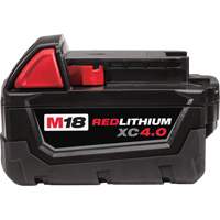 M18 Redlithium Battery, Lithium-Ion, 18 V, 4 A Cam Industrial