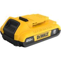20V Max* Compact XR Battery Pack, Lithium-Ion, 20 V, 2 A Cam Industrial
