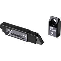 Lames de rechange noires tr&egrave;s aiguis&eacute;es, Style Cassable Cam Industrial