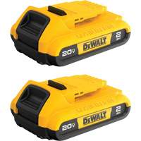 Max* Compact Batteries, Lithium-Ion, 20 V, 2 A Cam Industrial
