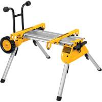 Rolling Table Saw Stand Cam Industrial