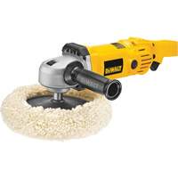Variable Speed Polisher, 7"/9" Pad, 120 V, 12 A, 0-3500 RPM Cam Industrial