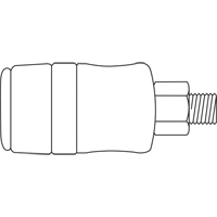 Raccords de type industriel s&eacute;curitaires Topquik Cam Industrial