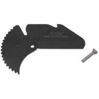 Large Diameter Ratcheting Plastic Pipe and Tubing Cutter, 2-3/8" Capacity Cam Industrial