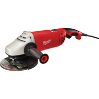 Large Angle Grinder Trigger Grip With Lock-On, 7"/9", 120 V, 15 A, 6000 RPM Cam Industrial