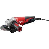 Small Paddle No-Lock Angle Grinder, 6", 120 V, 13 A, 9000 RPM Cam Industrial