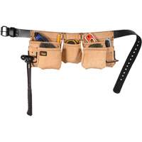 Journeyman Carpenter Aprons, Leather, Tan Cam Industrial