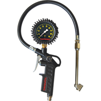 Tire Pressure Gauges - Dual Wheel Type- Pistol Grip Dial Inflator Gauges TNB060 | Cam Industrial