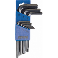 Hex Key Pouch Set, 9 Pcs., Metric Cam Industrial