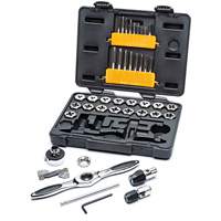 Metric Ratcheting Tap & Die Set, 42 Pieces Cam Industrial